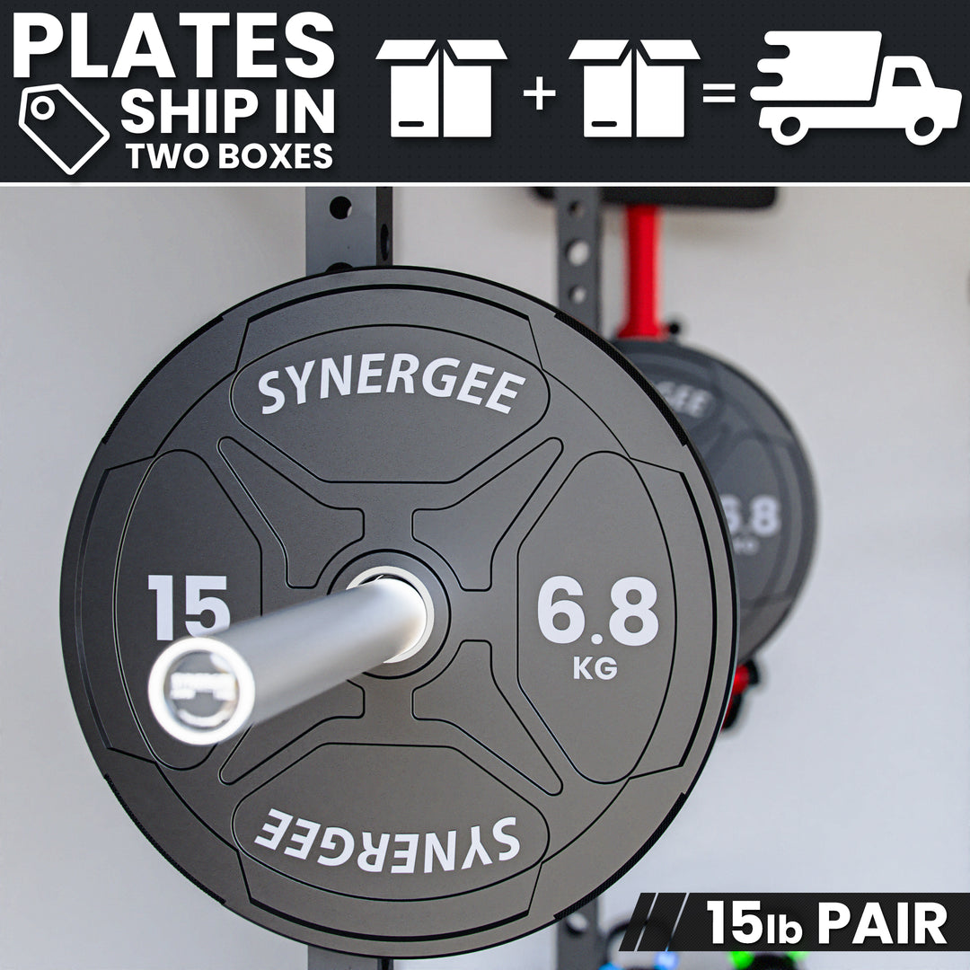 Synergee EZ Grip Bumper Plates