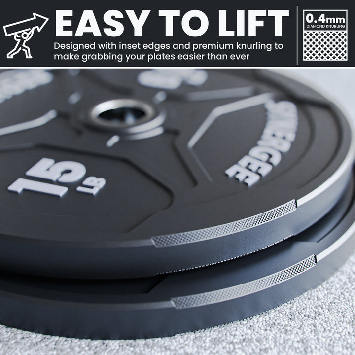 Synergee EZ Grip Bumper Plates