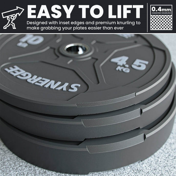 Synergee EZ Grip Bumper Plates