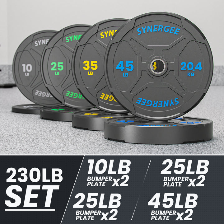 Synergee EZ Grip Bumper Plates