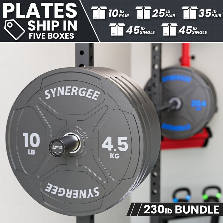 Synergee EZ Grip Bumper Plates