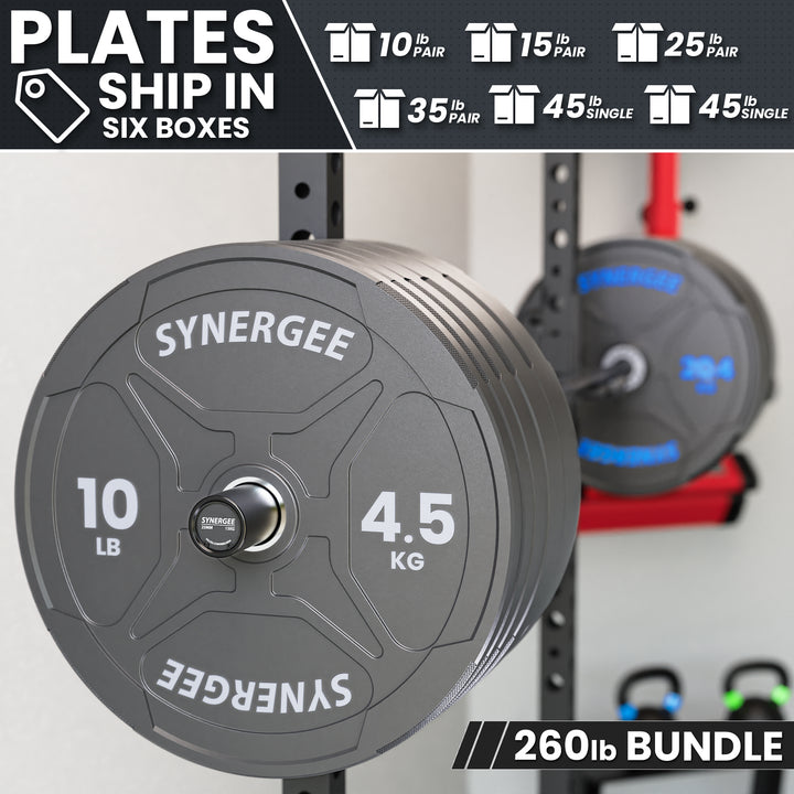 Synergee EZ Grip Bumper Plates
