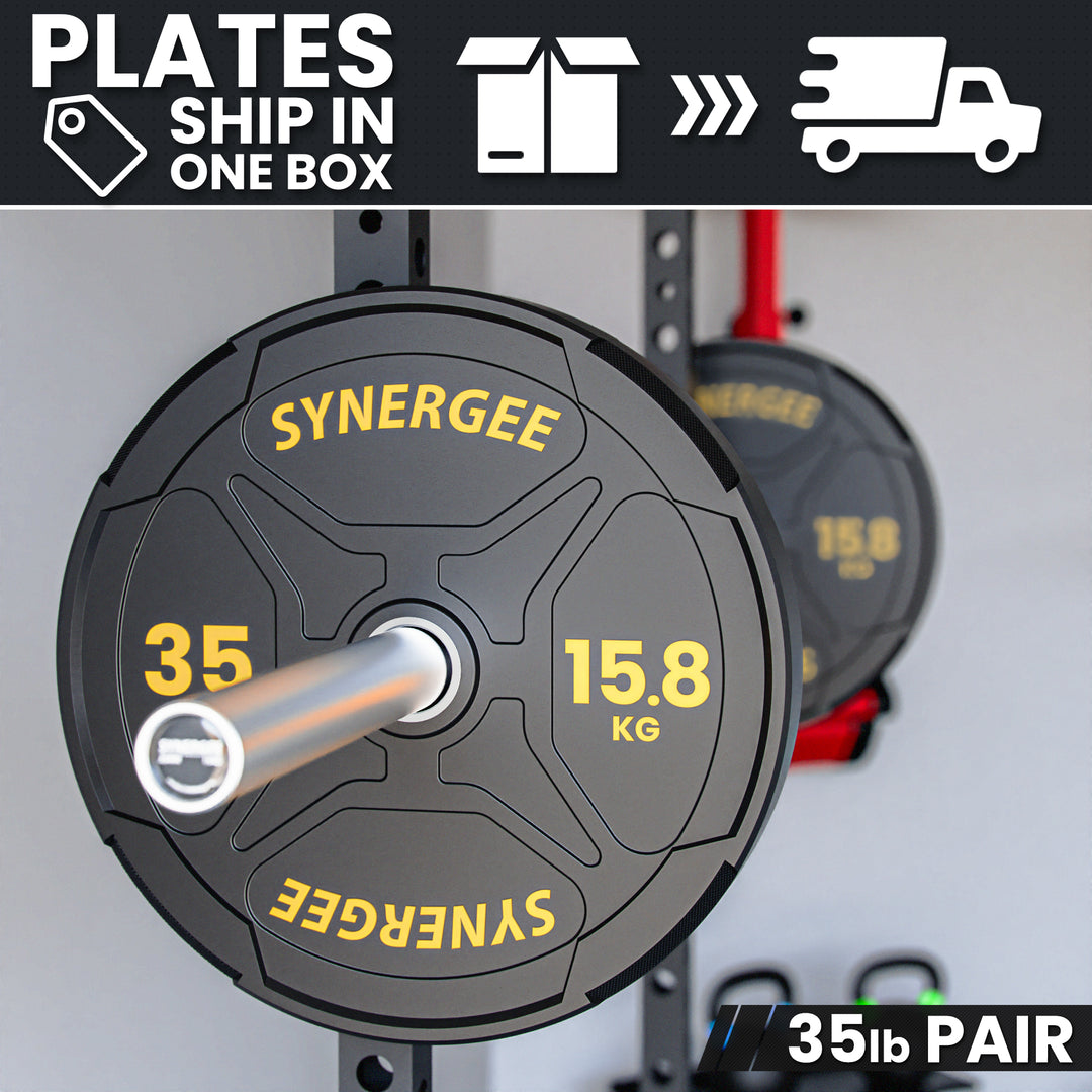Synergee EZ Grip Bumper Plates