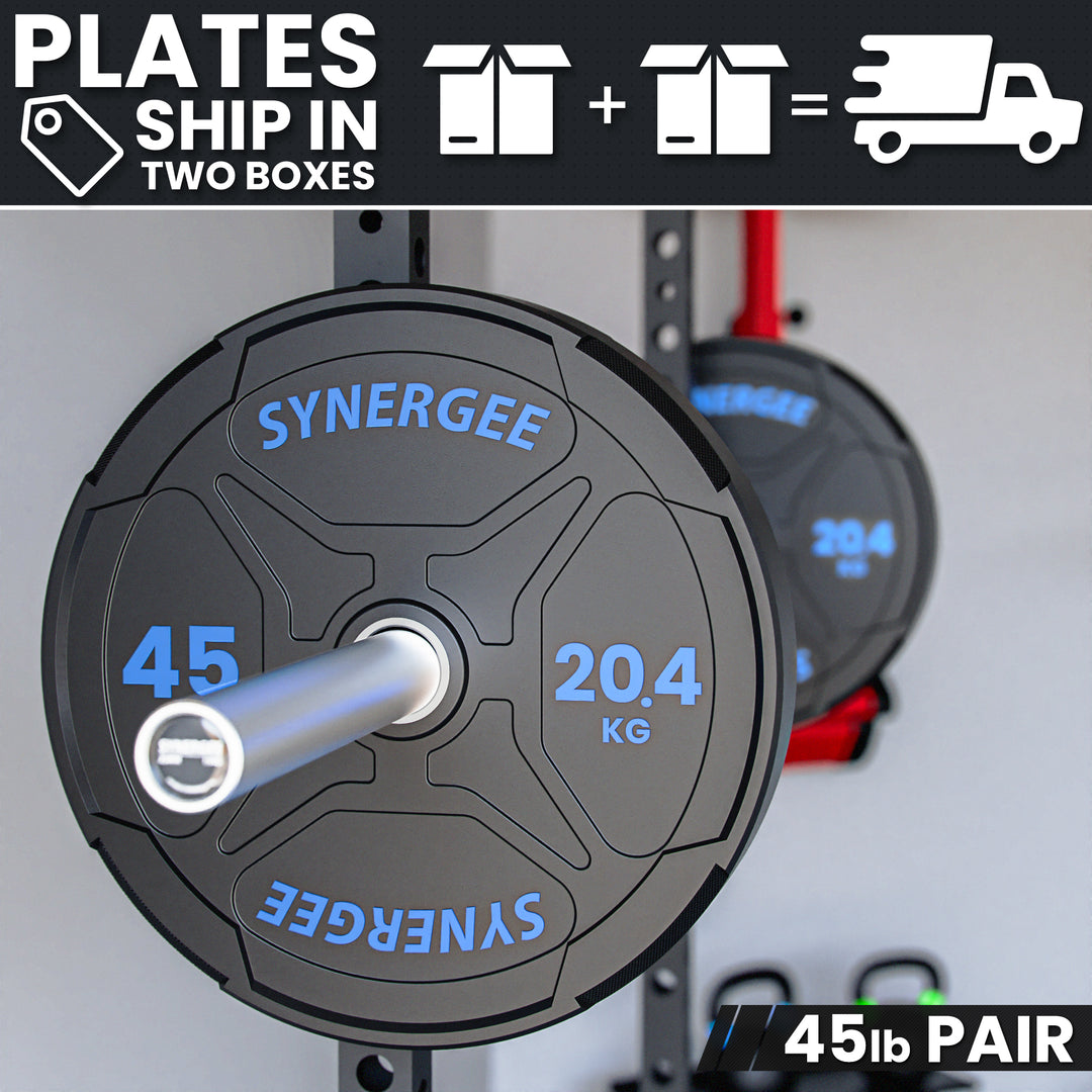 Synergee EZ Grip Bumper Plates