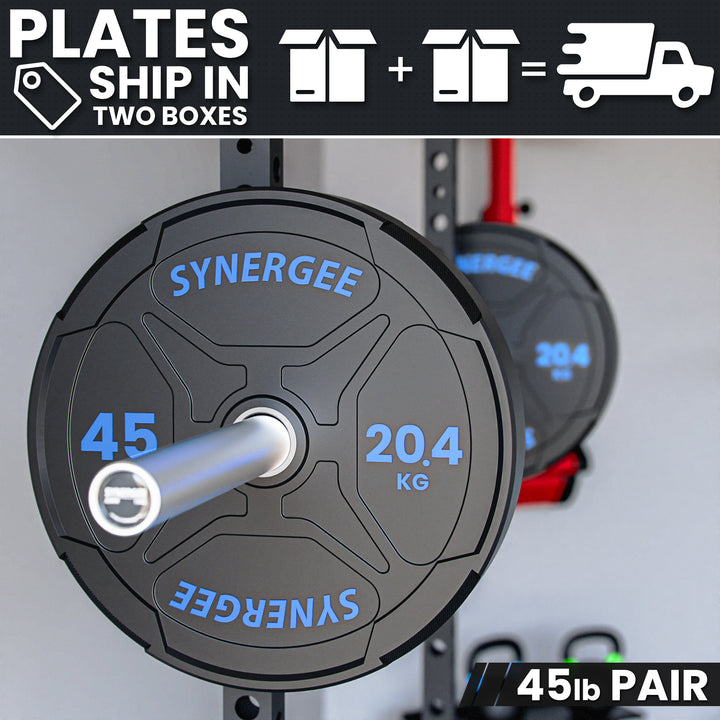 Synergee EZ Grip Bumper Plates