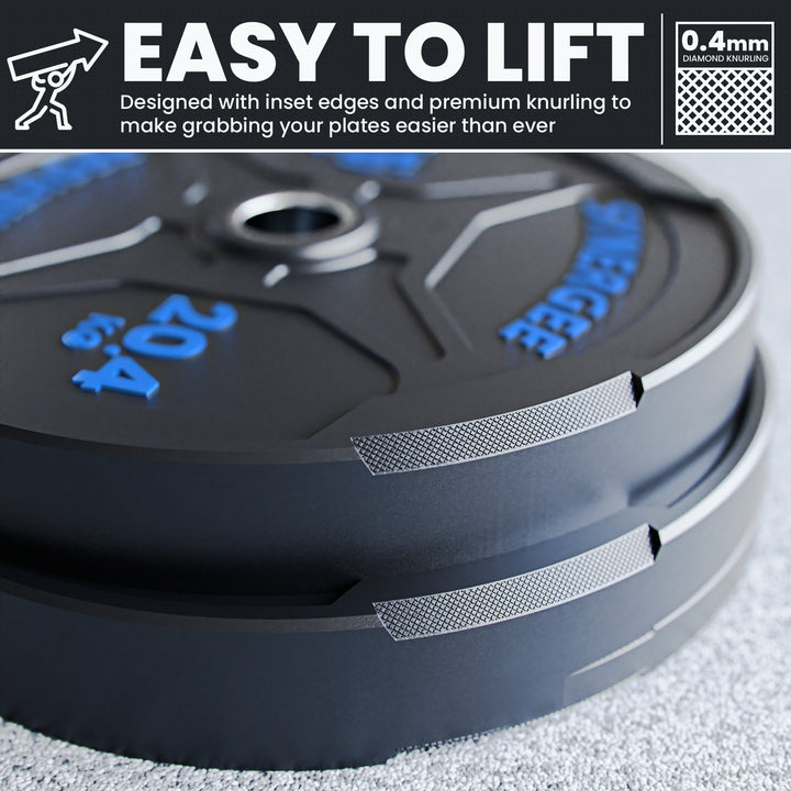 Synergee EZ Grip Bumper Plates