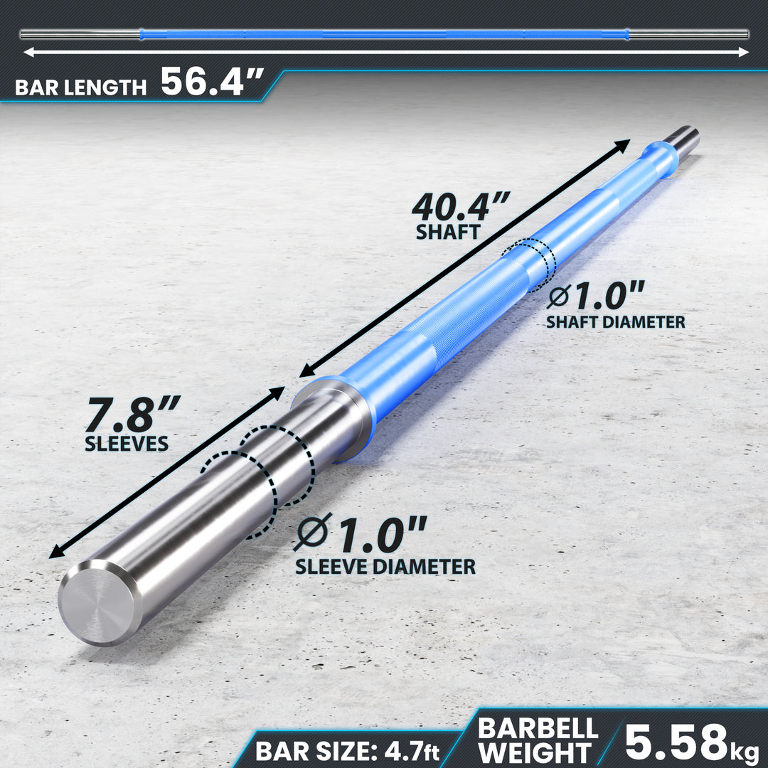 Synergee 1" Barbell