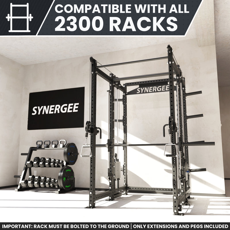Synergee 2300 Series Upright Extensions