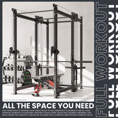 Synergee 2300 Series Power Cage with Plate Loaded Cable Cross Overs