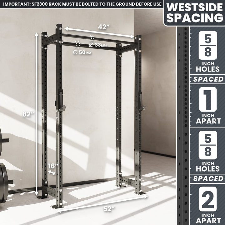 Synergee 2300 Series Power Rack Cage