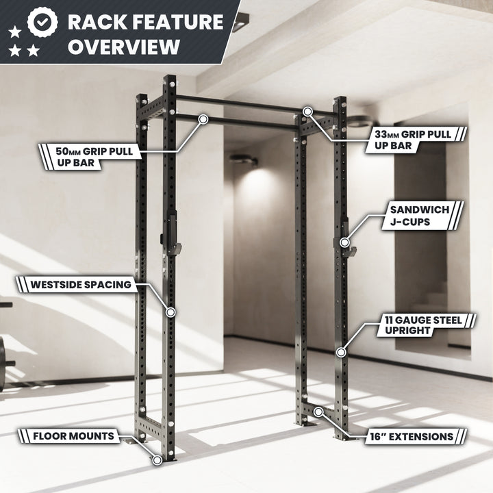Synergee 2300 Series Power Rack Cage