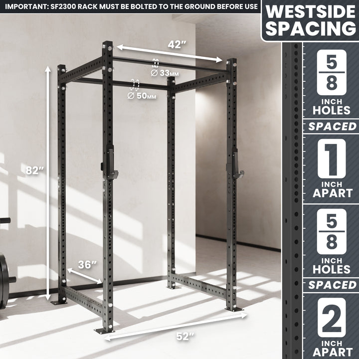 Synergee 2300 Series Power Rack Cage