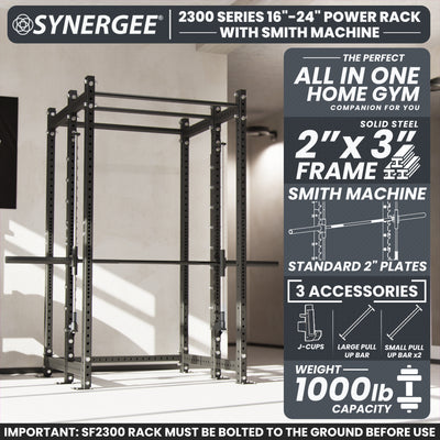 Synergee 2300 Series Power Cage with Smith Machine