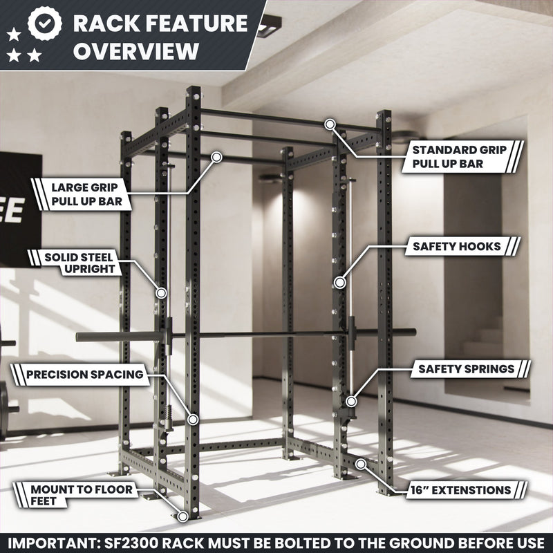 Synergee 2300 Series Power Cage with Smith Machine