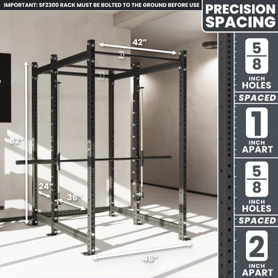 Synergee 2300 Series Power Cage with Smith Machine