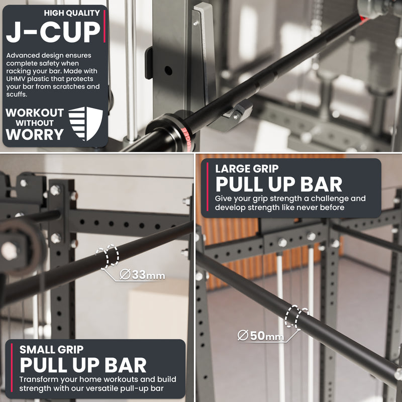 Synergee 2300 Series Power Cage with Smith Machine