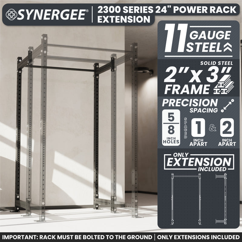 Synergee 2300 Series Upright Extensions