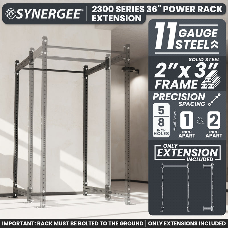 Synergee 2300 Series Upright Extensions