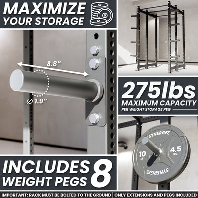 Synergee 2300 Series Upright Extensions
