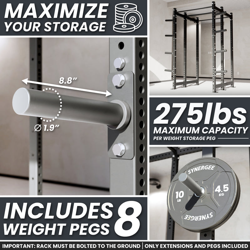 Synergee 2300 Series Upright Extensions