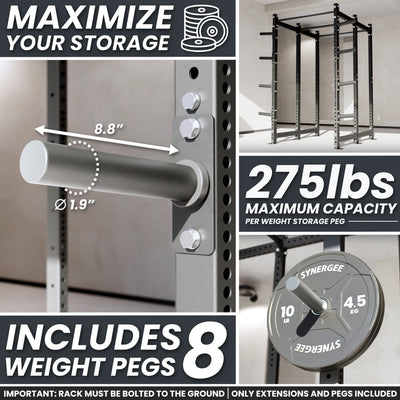 Synergee 2300 Series Upright Extensions