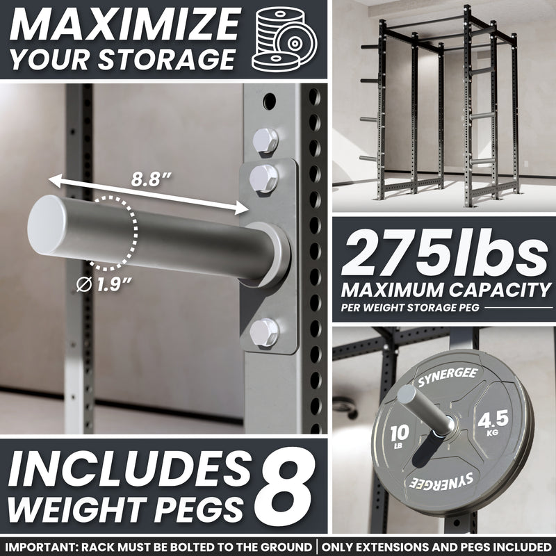 Synergee 2300 Series Upright Extensions