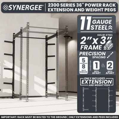 Synergee 2300 Series Upright Extensions