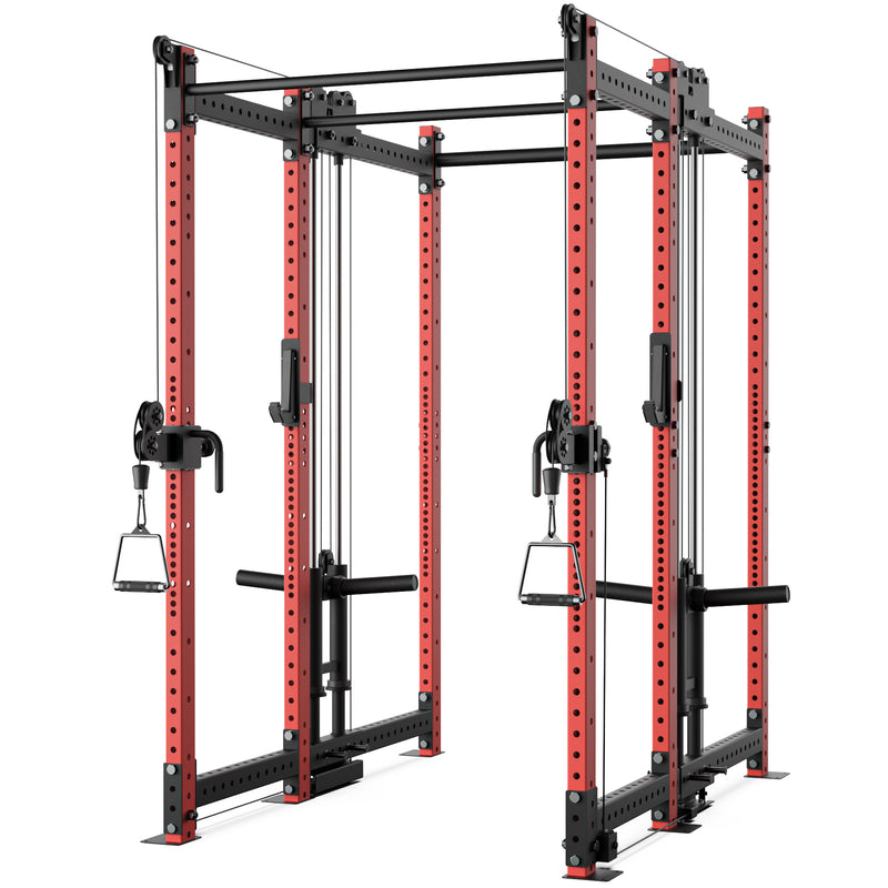 Synergee 2300 Series Power Cage with Plate Loaded Cable Cross Overs
