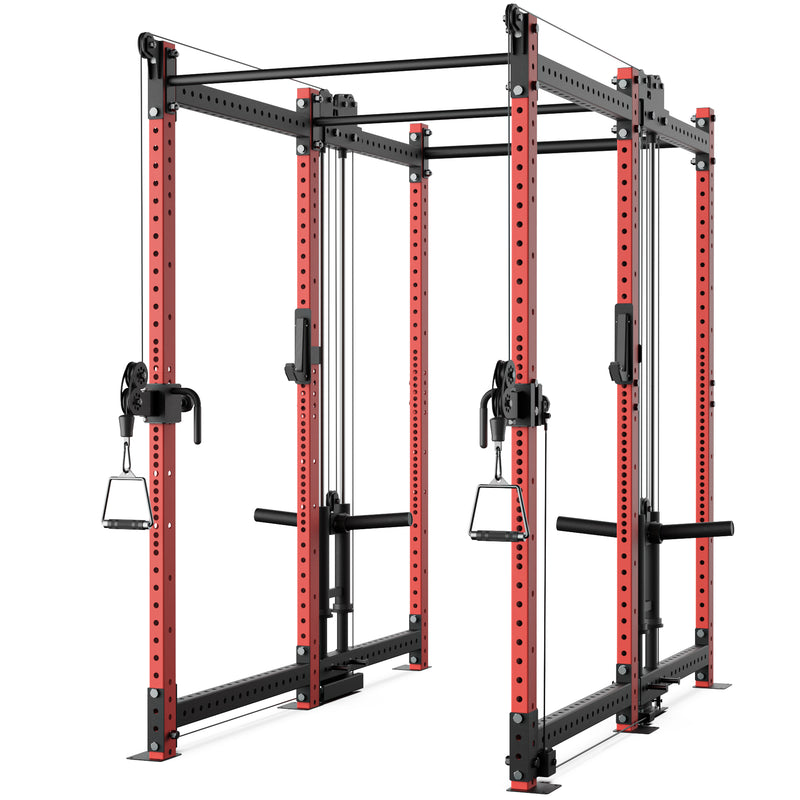 Synergee 2300 Series Power Cage with Plate Loaded Cable Cross Overs