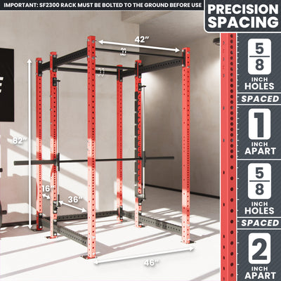 Synergee 2300 Series Power Cage with Smith Machine