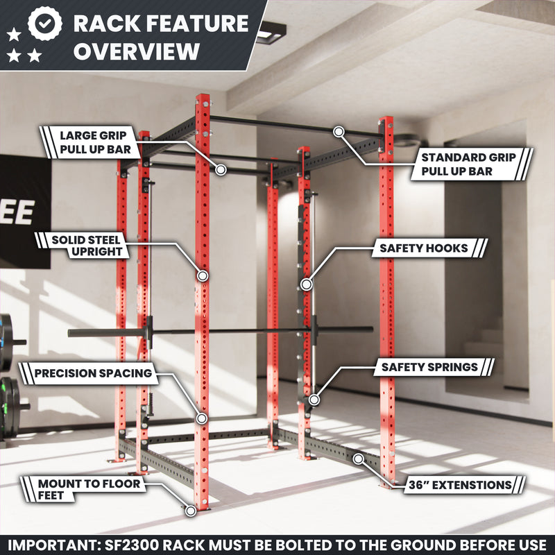 Synergee 2300 Series Power Cage with Smith Machine