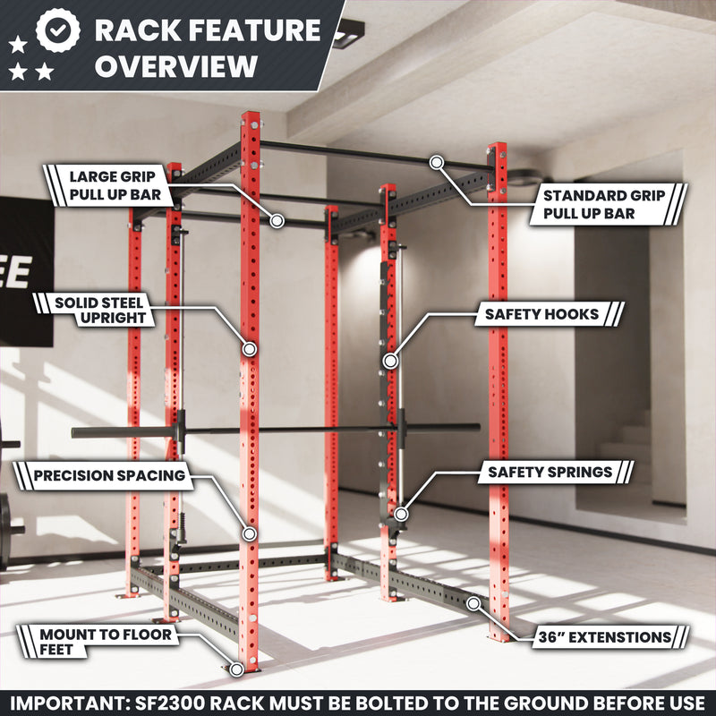 Synergee 2300 Series Power Cage with Smith Machine
