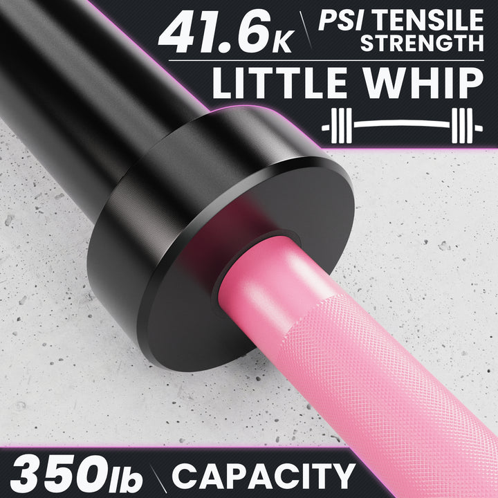 Synergee 4-Foot & 4' 8" Barbell