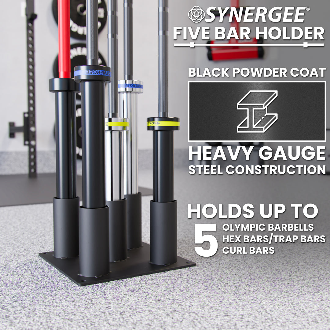 Synergee 5 Bar Holder Synergee Fitness USA