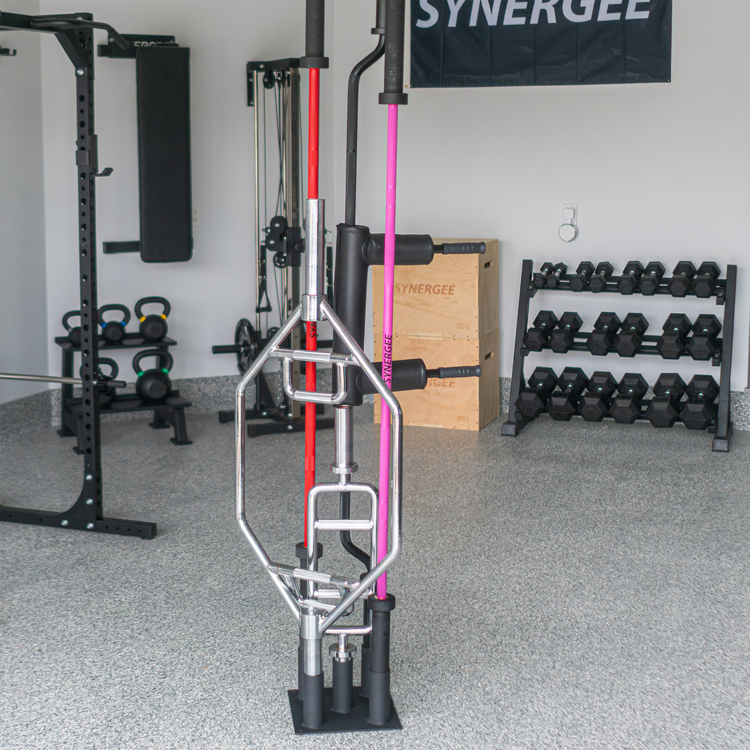 Barbell Wall Holder, Barbell Storage Holder | gewichthouder | Verticale muur gemonteerde ruimtebesparende rek voor huis garage fitness training training Barbell Wall Holder, Barbell Storage Holder | gewichthouder | Verticale muur gemonteerde ruimtebesparende rek voor huis garage fitness training training