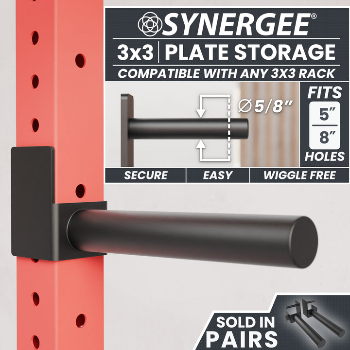 Synergee Weight Plate Storage Attachment