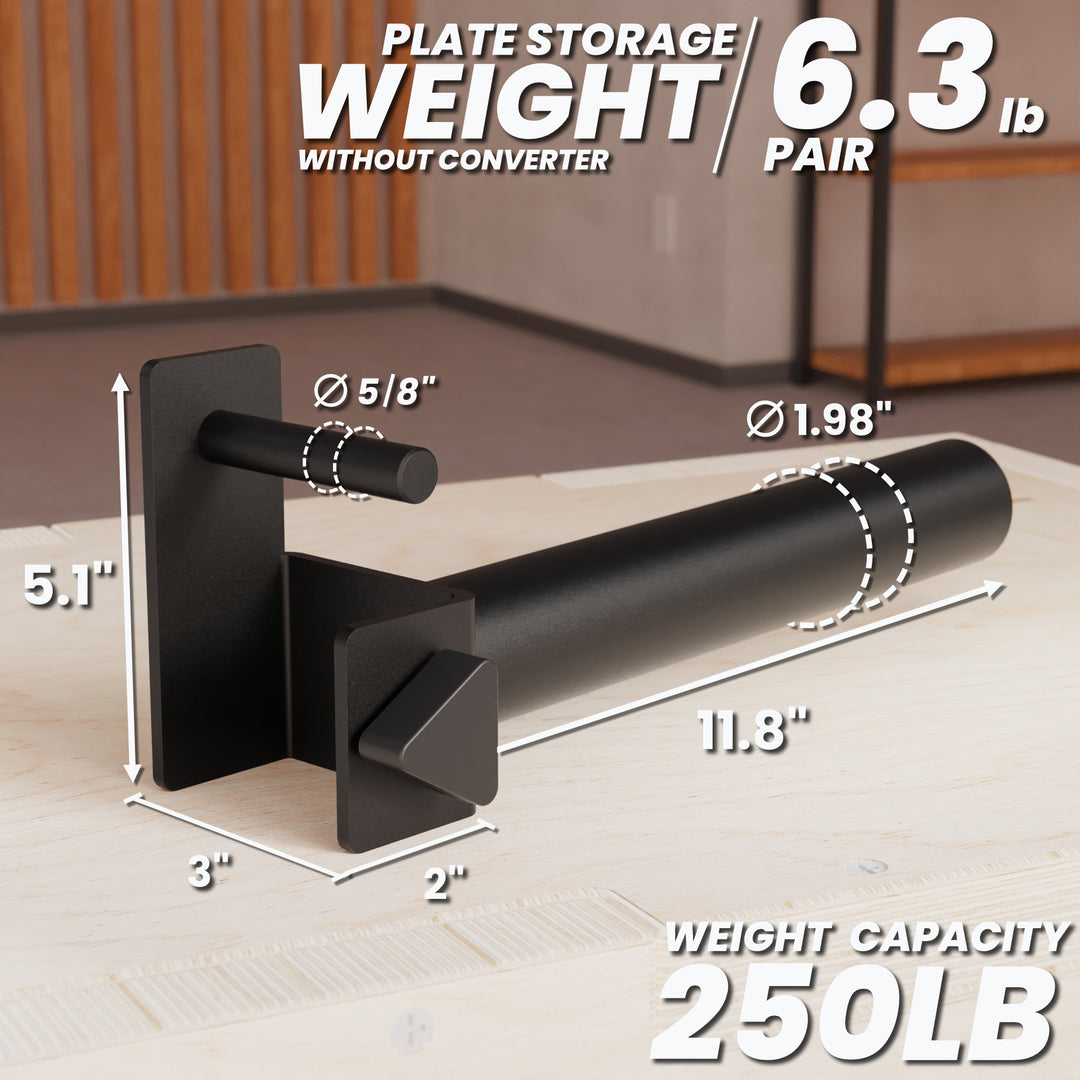 Synergee Weight Plate Storage Attachment
