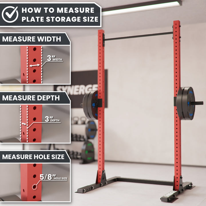 Synergee Weight Plate Storage Attachment