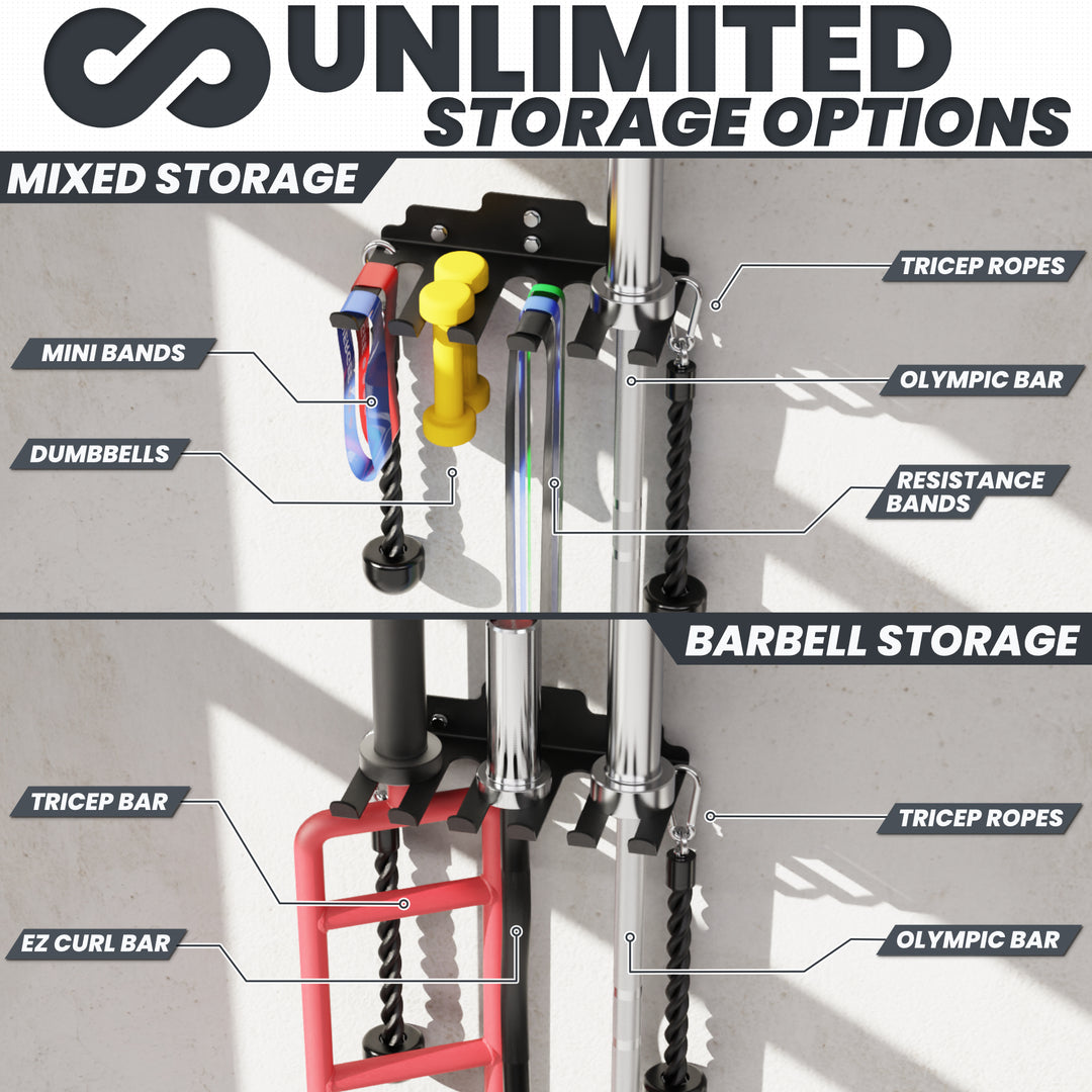 Synergee Barbell and Accessory Hanger