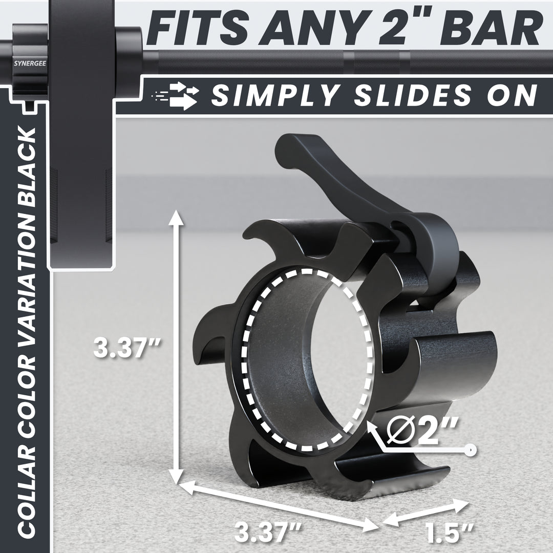 Synergee Barbell Collars Aluminum