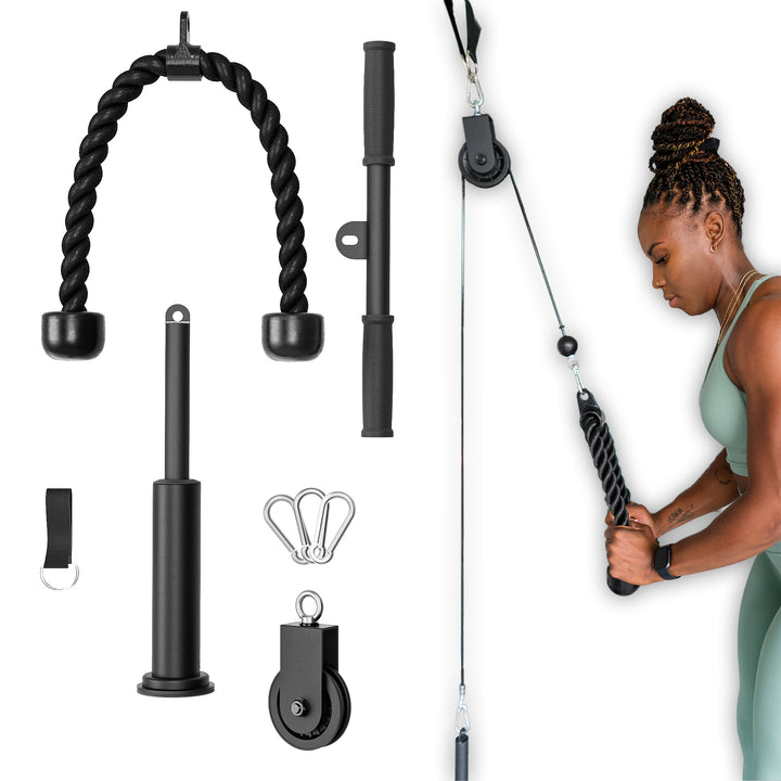 Lat pulley system clearance