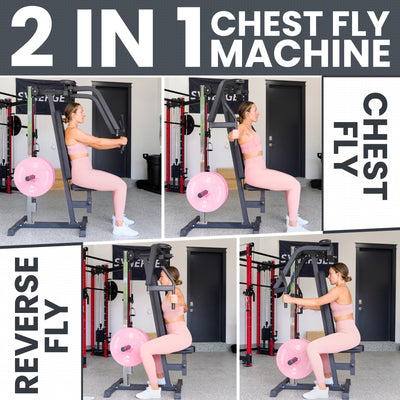 Synergee Chest Fly and Reverse Delt Machine