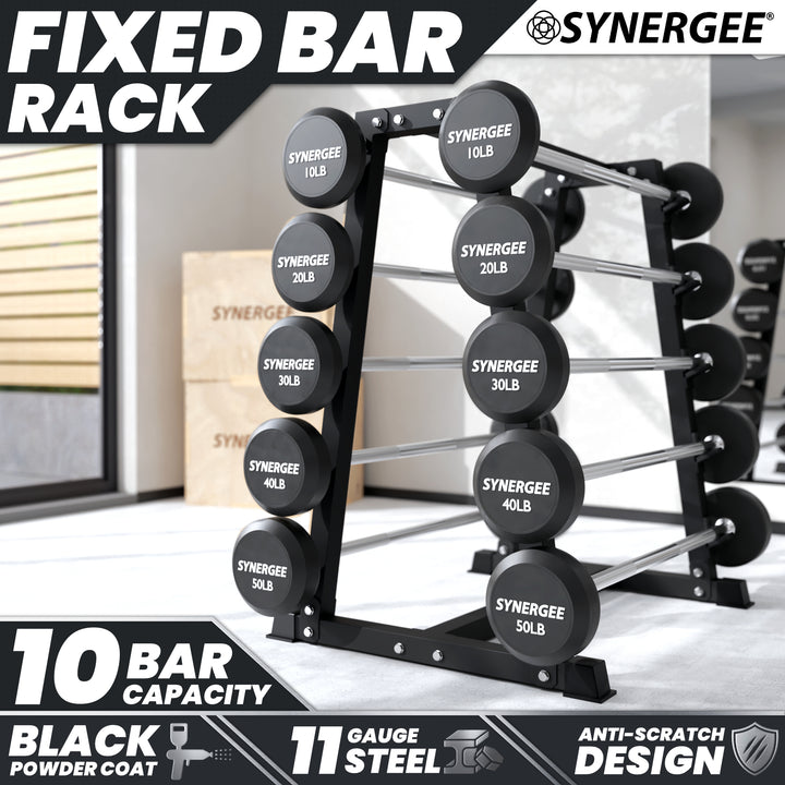 Synergee Fixed Barbell Storage Rack