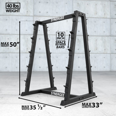 Synergee Fixed Barbell Storage Rack