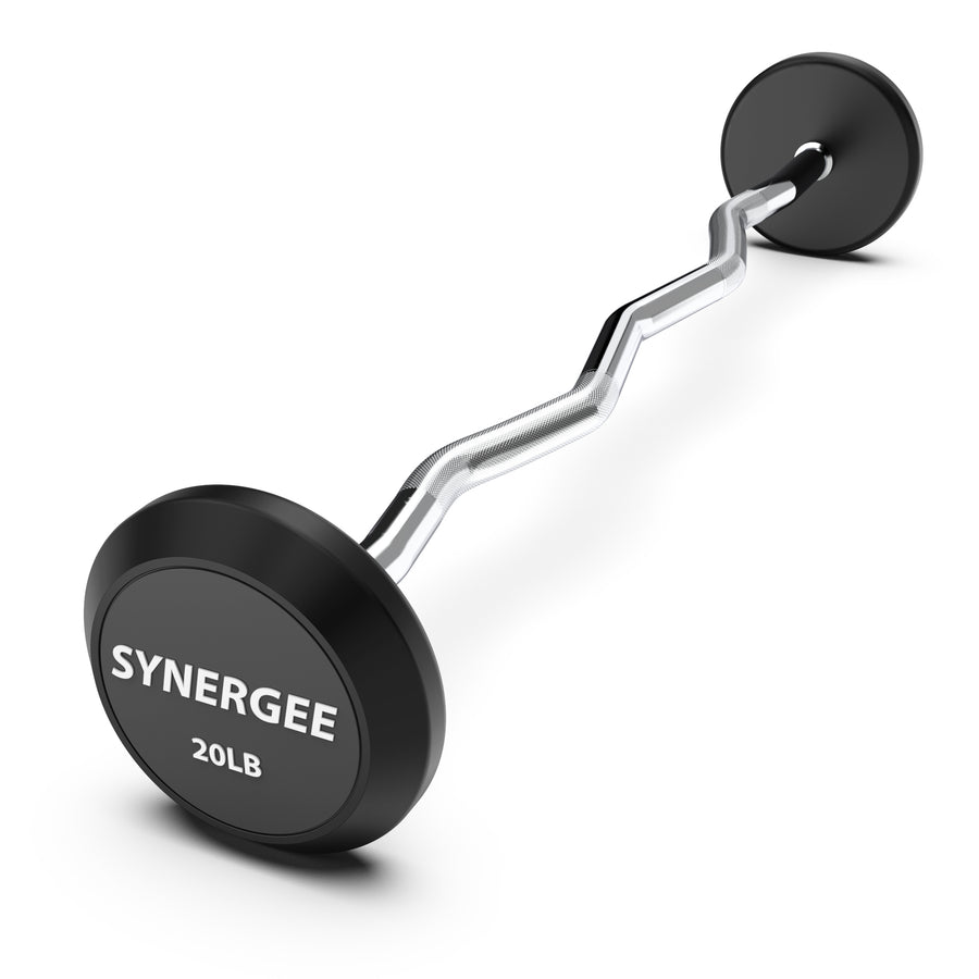 Synergee Fixed Easy Curl Barbell