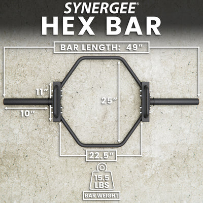 Synergee 7kg Hex Trap Bar