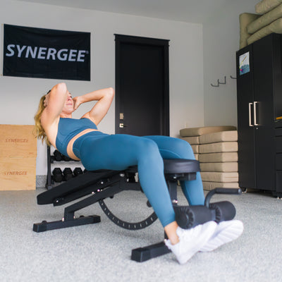 Synergee Flat Exercise Bench  Synergee Fitness Canada – Synergee Canada