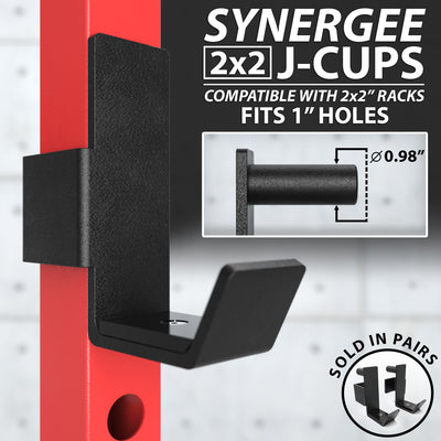 Synergee J-Cups For 1" Holes