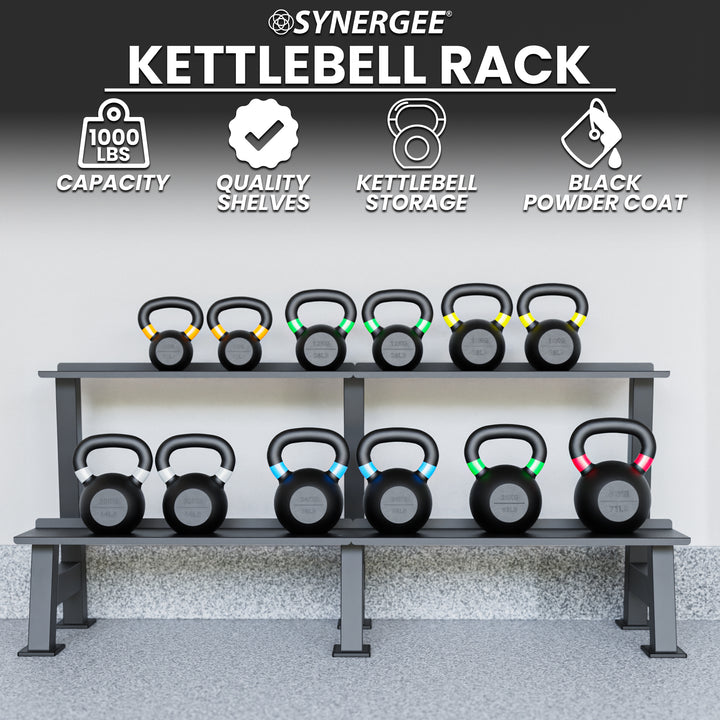 Synergee Kettlebell Storage Rack