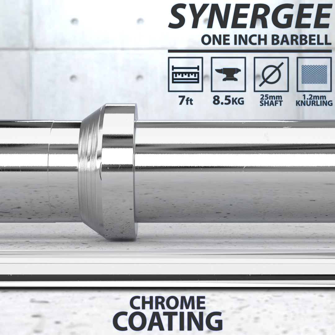 Synergee 1" Barbell